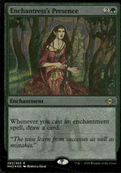 Modern Horizons 2 #283 Enchantress's Presence (Foil Etched) - Image 1