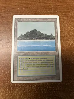 MTG Tropical Island - Revised Edition - Dual Land - Lightly Played LP - Image 1