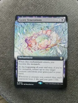 Grave Venerations (Extended Art) - Commander: Lorwyn Eclipsed - Image 1