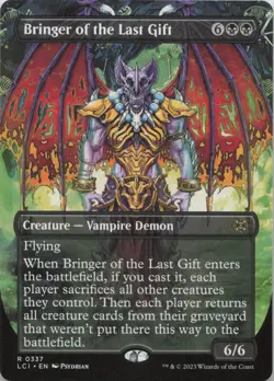 Bringer of the Last Gift (Borderless) R The Lost Caverns of Ixalan 337 - LP MTG - Image 1