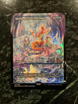 MTG Harmonized Crescendo 0384 Japan Showcase Lorwyn Eclipsed Foil READY TO SHIP! - Image 1