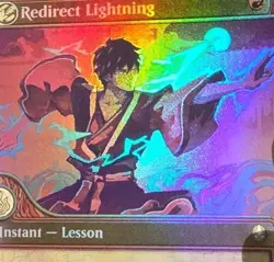 MTG Redirect Lightning (Showcase) #343 - Avatar: The Last Airbender FOIL RARE - Image 3