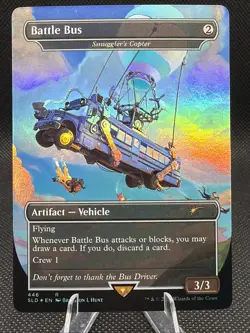 Magic the Gathering Battle Bus - Smuggler's Copter Secret Lair Drop Series - Image 1