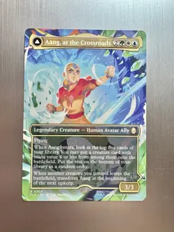 Aang, At The Crossroads - 304 - MTG Avatar: The Last Airbender - Borderless - Image 1