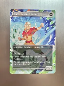 Aang, At The Crossroads - 304 - MTG Avatar: The Last Airbender - Borderless - Image 2