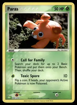 PARAS - 004/034 holo TCG Classic Venusaur Pokemon NM - Image 1