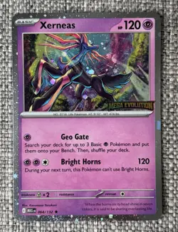 Xerneas 064/132 Best Buy Stamped Promo - Pokemon TCG Mega Evolutions Sealed - Image 1
