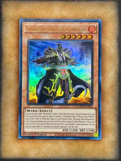 Yugioh Swordsoul Strategist Longyuan MAMA-EN036 Ultra Rare 1st Ed NM - Image 1