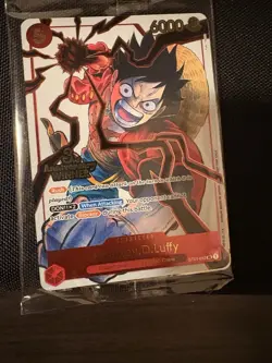 Sealed One Piece OP13 3rd Anniversary Winner Promos - Luffy, Sabo, and Ace - Image 1