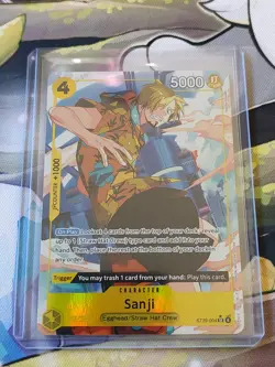One Piece CCG Sanji ST29-004 (SR) Alt Art Starter Deck (EGGHEAD) - Image 3