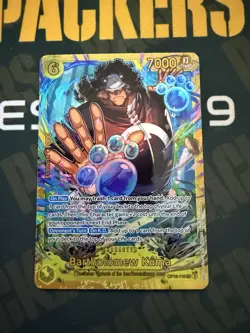 One Piece CCG Bartholomew Kuma OP12-119 Secret Rare Legacy of the Master - Image 1