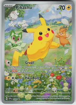 Pokemon Pikachu - 088 SV: Scarlet & Violet Promo Cards Promo NM - Image 1