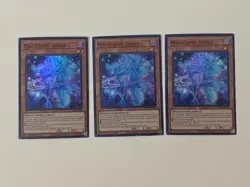 Yugioh - Magicians' Souls x 3 - 1st Edition Super Rare NM - Free Holo Card A - Image 1