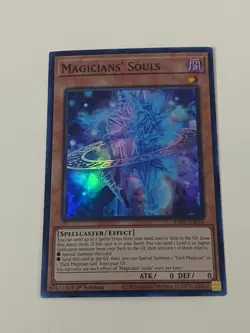 Yugioh - Magicians' Souls x 3 - 1st Edition Super Rare NM - Free Holo Card A - Image 3