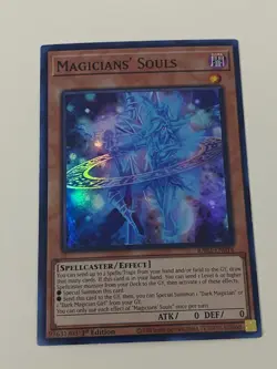Yugioh - Magicians' Souls x 3 - 1st Edition Super Rare NM - Free Holo Card A - Image 4
