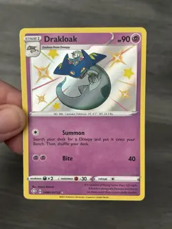 Pokemon Card Drakloak SV061/SV122 Shining Fates Ultra Rare Shiny Vault Holo - Image 5