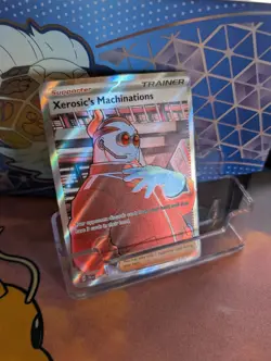 Xerosics Machinations Full Art Rare Shrouded Fable Pokemon TCG Card 089/064 - Image 1