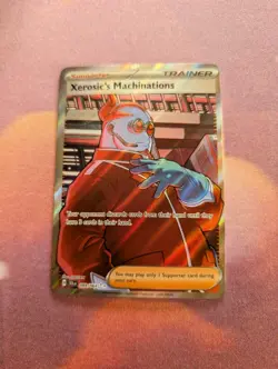 Xerosics Machinations Full Art Rare Shrouded Fable Pokemon TCG Card 089/064 - Image 2
