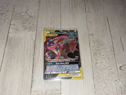 Pokemon Greninja & Zoroark GX Card 107/214 Sun and Moon Unbroken Bonds NM - Image 1