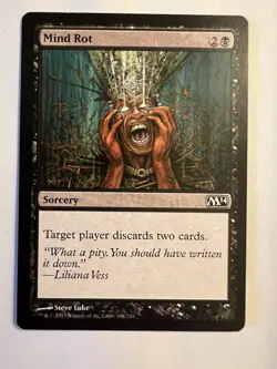 Mind Rot 106/249 M14 Magic 2014 MTG Magic The Gathering Card NM - Image 1