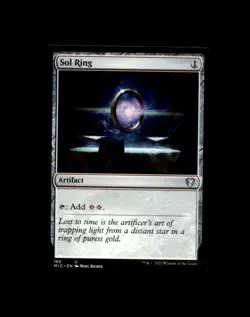 Commander: Innistrad: Midnight Hunt #162 Sol Ring - Image 1