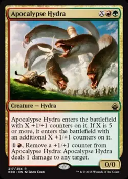 1 x Apocalypse Hydra - Foil - Battlebond - NM-Mint - MTG - Image 1