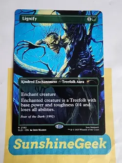 Lignify (2192) Secret Lair Iron Maiden Regular - Image 1