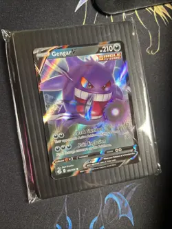 Pokemon Gengar v Fusion Strike Ultra Rare Holo Card 156/264 SWSH08 - Image 2