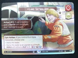 Luke Skywalker - Hero of Yavin - 1008 Showcase Foil - Star Wars Unlimited Card - Image 1