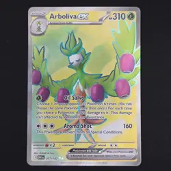 Pokemon TCG Card Arboliva ex 207/182 Destined Rivals Ultra Rare Full Art - NM - Image 1