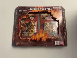 Bandai One Piece Card Game Illustration Box vol. 5, Brand New, Factory Sealed - Image 1