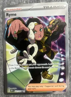 Ryme 221/197 Ultra Rare SV03: Obsidian Flames Pokemon Card - Image 1