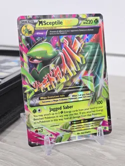 Pokemon Card TCG M Sceptile EX 8/98 Ultra Rare Holo Rare XY Ancient Origins NM - Image 1