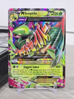 Pokemon Card TCG M Sceptile EX 8/98 Ultra Rare Holo Rare XY Ancient Origins NM - Image 3