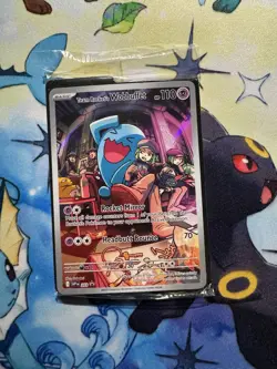 Destined Rivals ETB Team Rockets Wobbuffet Holo Card Sealed Promo Pokemon TCG - Image 1