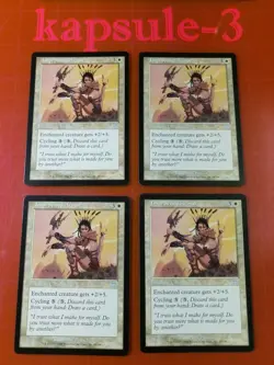 4x Improvised Armor | Onslaught | MTG Magic The Gathering Cards - Image 1