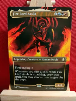 Fire Lord Azula 0334 (Borderless)- Avatar: the Last Airbender - NM - Rare - MTG - Image 1