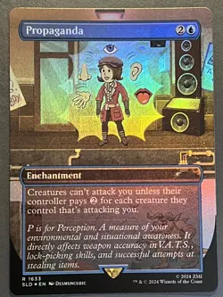 Mtg Secret Lair Fallout- Propaganda-Foil-NM - Image 1