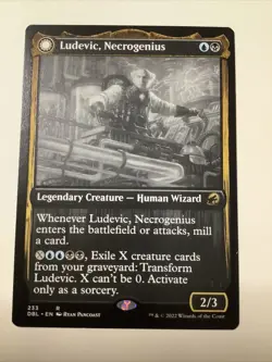 MTG DBL: Ludevic, Necrogenius Olag, Ludevic's Hubris (Legendary Creature) 233 - Image 1