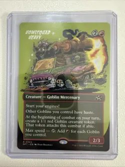 Howlsquad Heavy Borderless (NM Non-Foil) DFT-0342 Rare MTG - Image 3