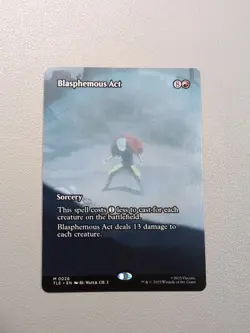 Blasphemous Act (Borderless) Avatar: The Last Airbender NM!!! - Image 1