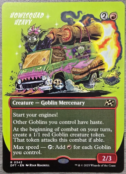 Howlsquad Heavy (Rare-Borderless) #0342 Aethershift MTG Near Mint - Image 1