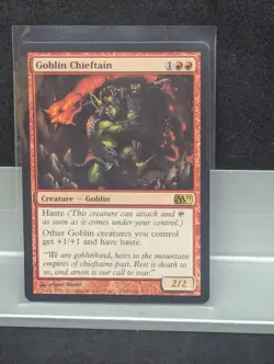 Goblin Chieftain X1 LP MTG Core Set 2011 MTG - Image 1
