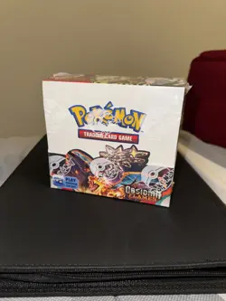 Pokemon TCG Scarlet & Violet Obsidian Flames Booster Box Factory Sealed SV03 - Image 1