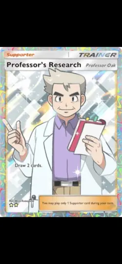 TWO MAGNETON + PROFESSOR’S RESEARCH ⭐⭐ TGC POKEMON POCKET FULL ART TRAINER - Image 3