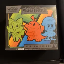 Pokemon TCG: Scarlet & Violet-Paldea Evolved Elite Trainer Box (ETB) - Sealed 820650853661 - Image 1