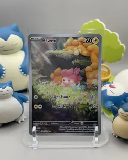 Pawmi Pokemon Paldean Fates 226/091 Full Art Illustration Rare NM - Image 1