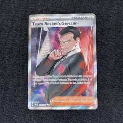 Pokemon TCG Team Rocket's Giovanni 225/182 Destined Rivals Ultra Rare M/NM P115 - Image 3