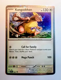 Kangaskhan Cosmos Holo 202 Pokemon TCG SVP: Scarlet & Violet Black Star Promo NM - Image 1