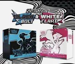 Pokemon TCG White Flair And Black Bolt Pokemon Center ETB (PRESALE) (Confirmed) - Image 1
